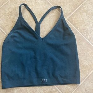 SET Active Sculptflex Ribbed V Bra size Medium